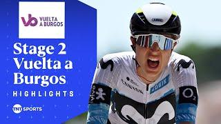 SPRINTING TO VICTORY!  | 2025 Vuelta a Burgos Feminas Stage 2 Race Highlights | TNT Sports Cycling