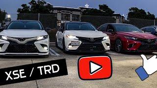 Here’s a clip of a Toyota Camry Trd and Xse  .. @anyathecamry @mtxse26 extended version