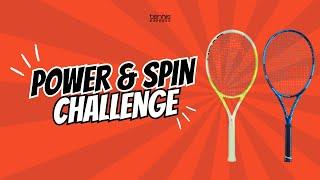 Power & Spin Challenge with Tennis Express | Babolat Pure Drive 2021 vs. Head Extreme MP