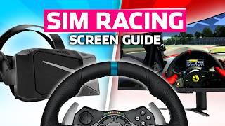 The Ultimate Sim Racing Monitor Buying Guide