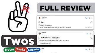 Twos: The Remember Everything App | Full Review