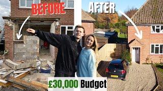 Extreme Home Renovation on a budget / UK DIY Renovation