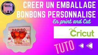 CRÉATION D'UN EMBALLAGE BONBONS PERSONNALISÉ AVEC CRICUT DESIGN SPACE