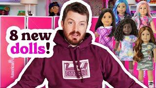 I Bought 8 American Girl Dolls from Amazon - Let's Unbox Them All!