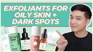 Target OILY SKIN & DARK SPOTS: 2-in-1 EXFOLIATING Serums & Toners! (Filipino) | Jan Angelo