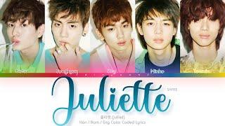 SHINee (샤이니) 줄리엣 (Juliette) Color Coded Lyrics (Han/Rom/Eng)