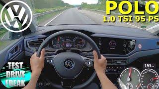 2021 Volkswagen Polo 1.0 TSI 95 PS TOP SPEED AUTOBAHN DRIVE POV