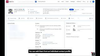 How to Track Key Contacts using ZoomInfo Tracker