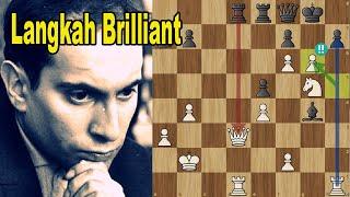 Mikhail Tal Mendapat Penghargaan Brilliancy Prize Karena Game Ini