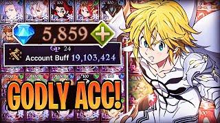 Reviewing the BIGGEST WHALE Account (19 Mil Box CC) I've Ever Seen | Seven Deadly Sins: Grand Cross