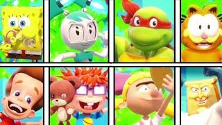 Nickelodeon Kart Racers 3: Slime Speedway All Characters Winning Animations