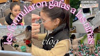 Les formularon gafas a las niñas!! (Esta fue su reacción)+ nueva zona de estudio+ weekend vlog🫶