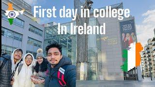 First day in National College of Ireland || Ireland  || AN Diaries || Vlog 2