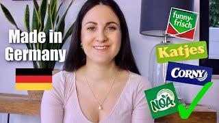 MY FAVOURITE FOOD PRODUCTS/SNACKS FROM GERMAN COMPANIES