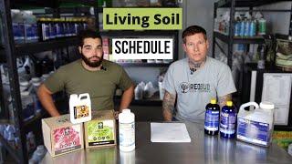 Complete Living Soil Schedule - Veg & Flower - Round 1 Warehouse Grow Wrap Up