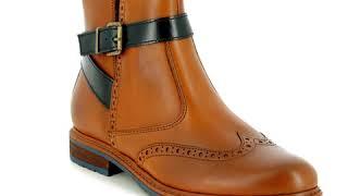 Tamaris Belin 85 25004-21-441 Tan Leather Chelsea Boots