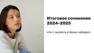 ИТОГОВОЕ СОЧИНЕНИЕ 2024-2025 | Любовь к природе