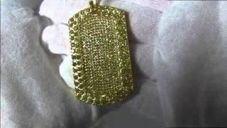 Bling Bling Dog Tags