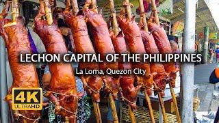 [4K] La Loma, Quezon City | Lechon Capital of the Philippines | Island Times