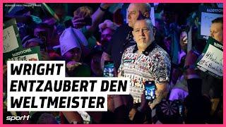 Wahnsinn! Wright wirft Weltmeister Humphries raus | Darts-WM 2025 | SPORT1