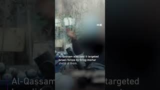 Hamas releases video showing Qassam brigade fighters against Israeli army in Gaza