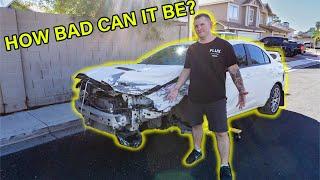 I Bought A Wrecked Mitsubishi Lancer Evo 10