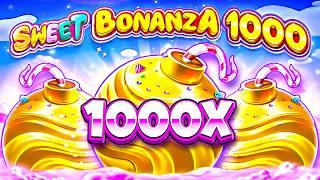 HUNTING FOR 1000X BOMBS On SWEET BONANZA 1000!!