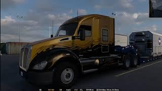 American Truck Simulator. Рейс Каспер-Альбукерке оборудование для космической отрасли.