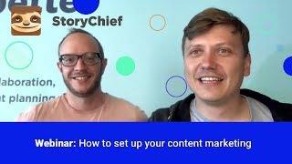 How to set up your content marketing