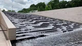 Waterfall at Foundation Louis Vuitton