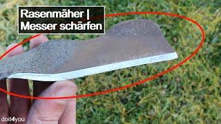 Lawn Mower - Sharpening Blades | DIY | How To | TUTORIAL