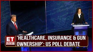 U.S. Presidential Debate: Here's What Trump & Kamala Spoke On Healthcare, Insurance & Gun Ownership