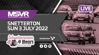 MSVT Racing Live Stream | 3rd July 2022 | Snetterton 200