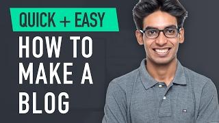 چگونه یک وبلاگ بسازیم - سریع و آسان!