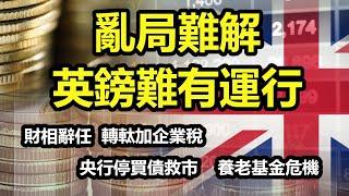 【英國經濟分析】財相被炒  轉軚加企業稅  央行停買債救市  養老基金危機   英國亂局  英鎊難有運行