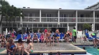 Kid in speedo dances to shake it off