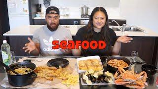 SEAFOOD MUKBANG 