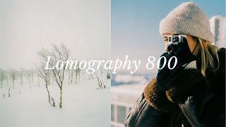 Winter Film Photography on Lomography 800