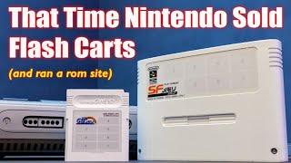 The Story Of Nintendo's Official Flash Carts & ROM Site #retrogaming