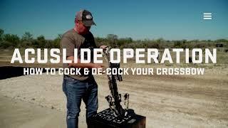 How to Cock and De-Cock Your Crossbow Using the ACUslide System | TenPoint Crossbows