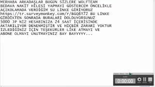 Wolfteam Bedava Nakit Hilesi 2018/%100Gerçek/5000JP/50 Adet Kasa