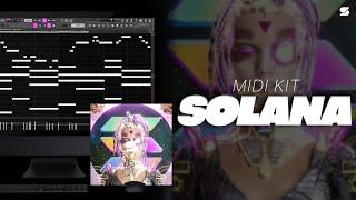 [+20] Blues Piano R&B Midi Pack "SOLANA" Polo G, Bryson Tiller, NBA Youngboy, Lil Durk Midi Kit