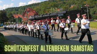 Schützenfest Altenbeken Samstag Festumzug Parade Juli 2024