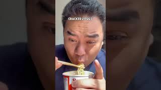 Best Cup Noodles Hack YOU MUST DO! Steamed egg!