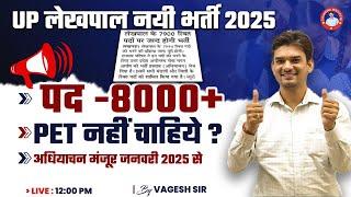 UP लेखपाल नयी भर्ती 2025 | पद -8000+ | अधियाचन मंजूर जनवरी 2025 से  | BY CHANDRA INSTITUTE