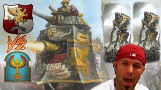 Steam Tank ROLLIN' | Empire vs Tomb Kings - Total War Warhammer 3