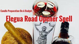 ELEGUA/ESHU ROAD OPENER CANDLE (Monday Ritual on a budget DIY)