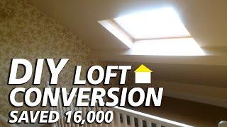 DIY Loft conversion, (saved £16000) and added an extra bed room.