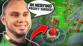 I got matched with Riot Phreak so I gave him a taste of Proxy Singed... (MY REVENGE)