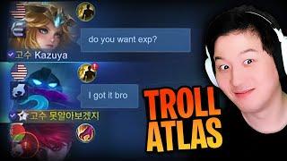 Please Don't give me Atlas, I will troll :) | Mobile Legends